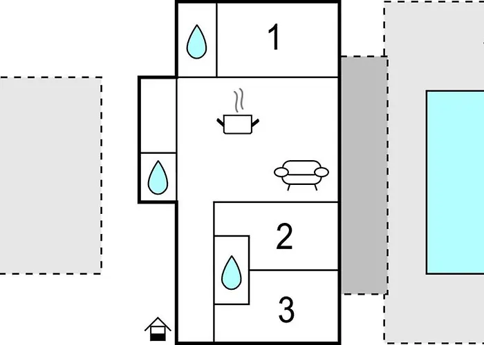 Nyaraló 3 Bedroom In Prižba