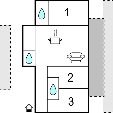 Semesterbostad 3 Bedroom In Prizba